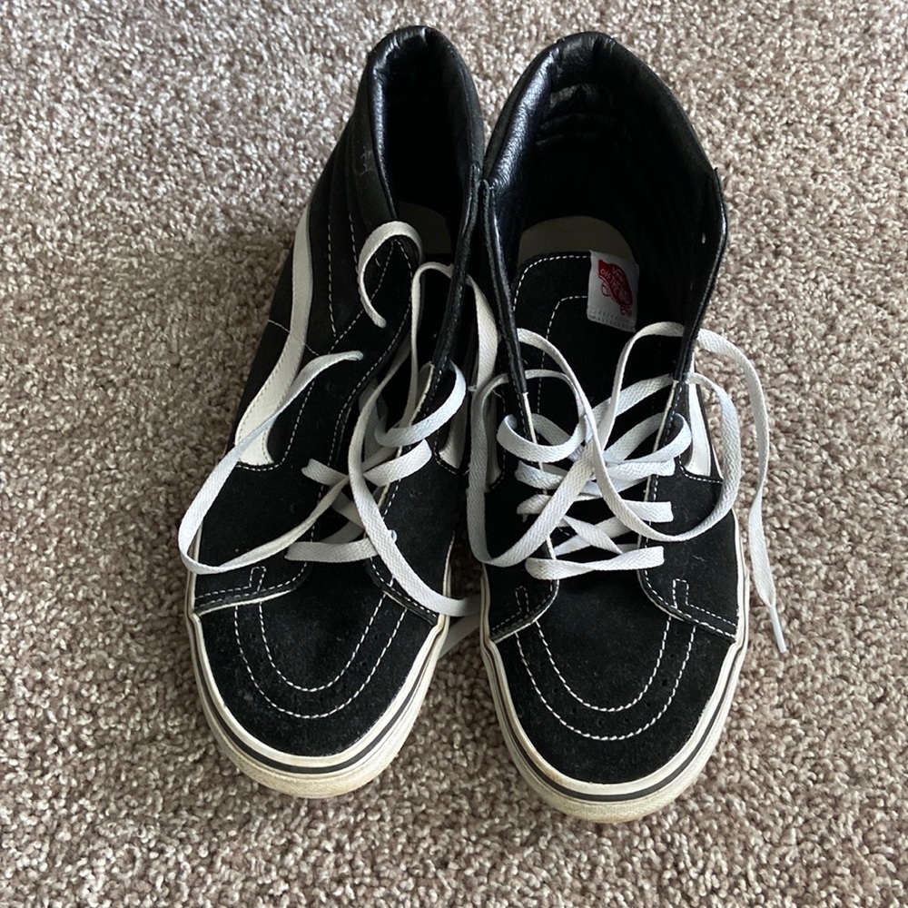 Black Hightop Vans